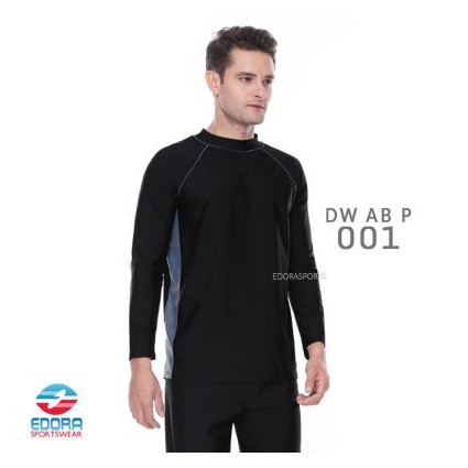 Baju Renang Pria Slim Fit Lengan Panjang Full Body DW AB P EDORA