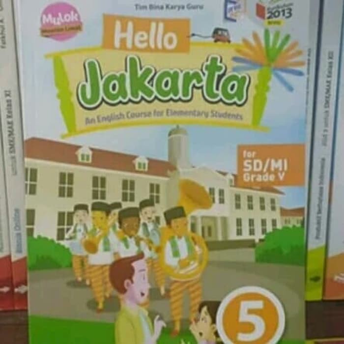 buku bilingual hello jakarta k13 kelas 5 penerbit erlangga