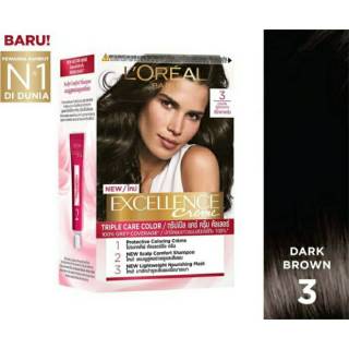 L oreal Paris Excellence Cream Hair Color 03 Dark  Brown  