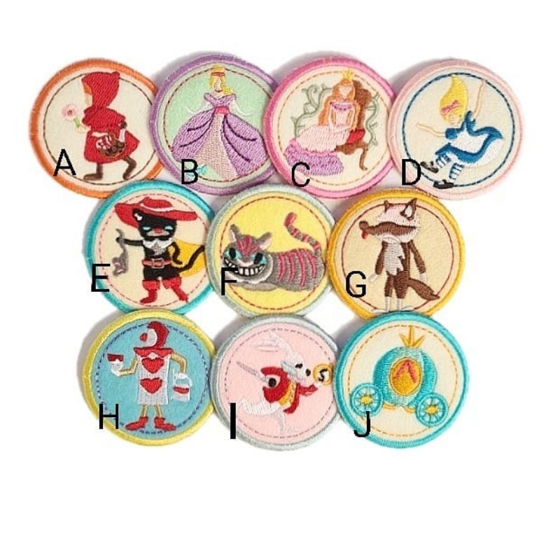 patch disney karakter, fairy tale series