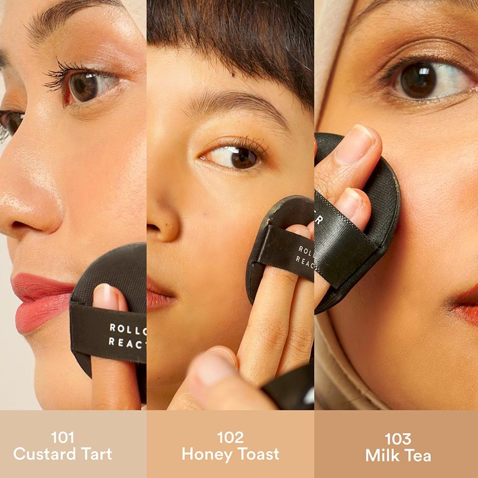 (TERBAIK) Refill Cushion Compact Tinted Moisturizer - Rollover Reaction grosir