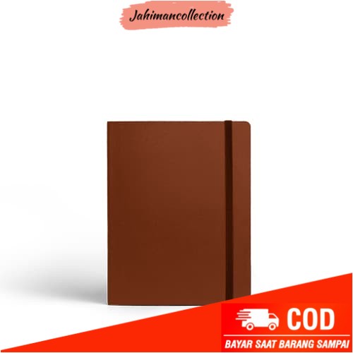 

✨ BISA COD ✨ Notebook A6 Lined Brown