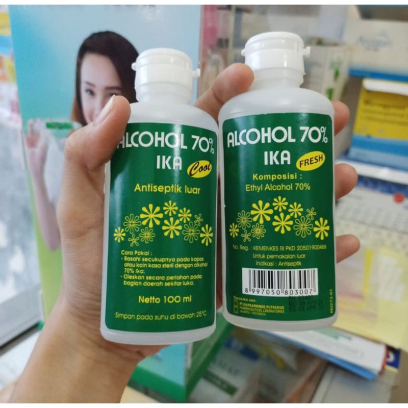 Alkohol 70% ika 100ml ciubros cito 100ml dan 300ml
