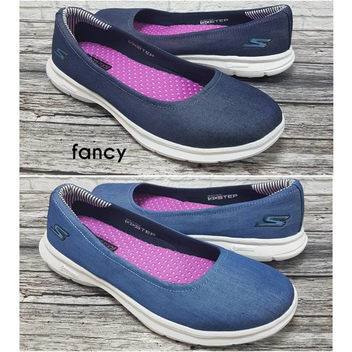 SKECHERS WOMEN SEPATU WANITA / CEWEK SKECHERS GOWALK BALLERINA