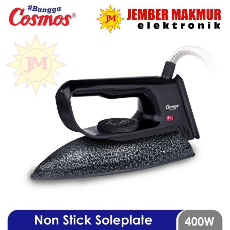 Cosmos CI-3130 N Setrika Marbel Diamond Non Stick Soleplate CI-3130 N