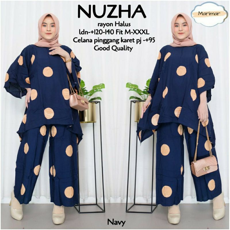 set Nuzha cp waka polkadot #2