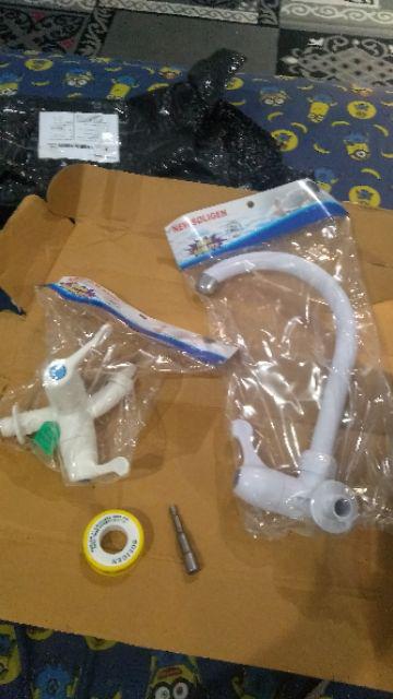 Kran Air Cabang Soligen Plastik Pvc Engkol S13 -keran Air  Bagus Murah-kran Cabang Bak Murah-keran