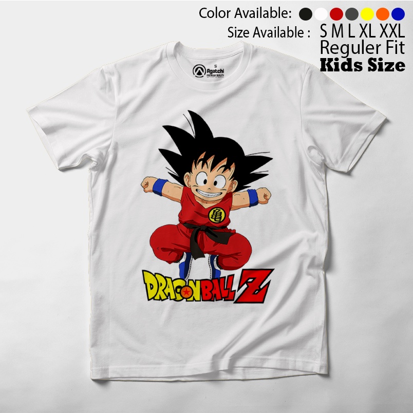 Dragon Ball Z - Son Go Ku - Anime , Baju Anak / Kaos Atasan Anak Laki Laki / Kids T Shirt