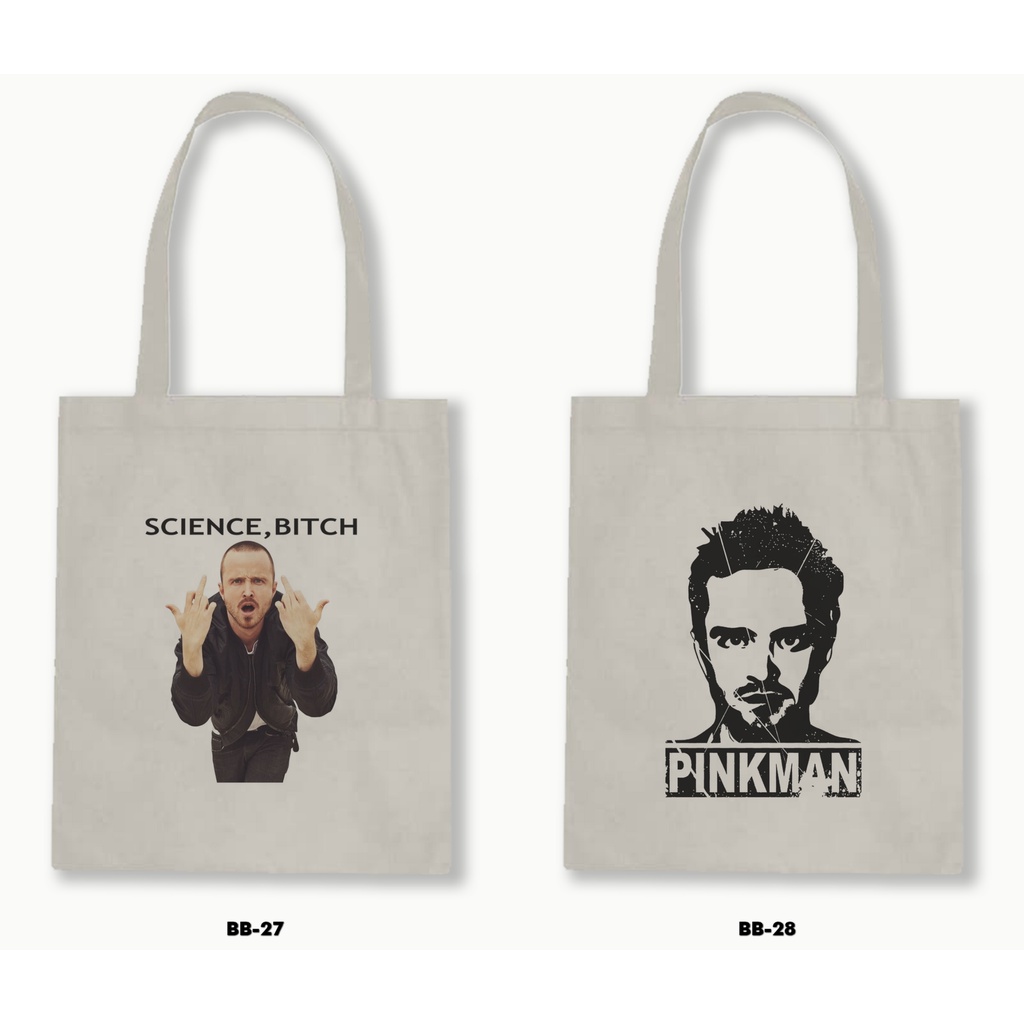 TOTE BAG BLACU - BREAKING BAD 02