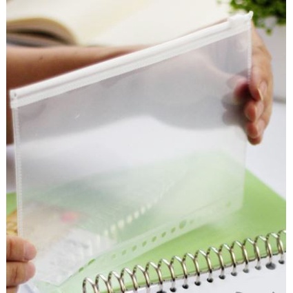 

Aman Kantong Zipper B5 26 Ring Zipper Pocket Multiring Binder Bergaransi