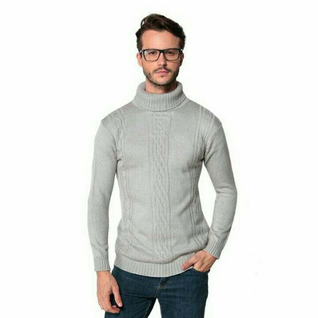 Turtleneck Man Knit / SWEATER RAJUT / SWEATER COWOK / TURTLENECK MAN / TURTLENECK COWOK