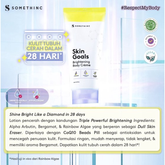 SOMETHINC SKIN GOALS Brightening Body Creme 100ML