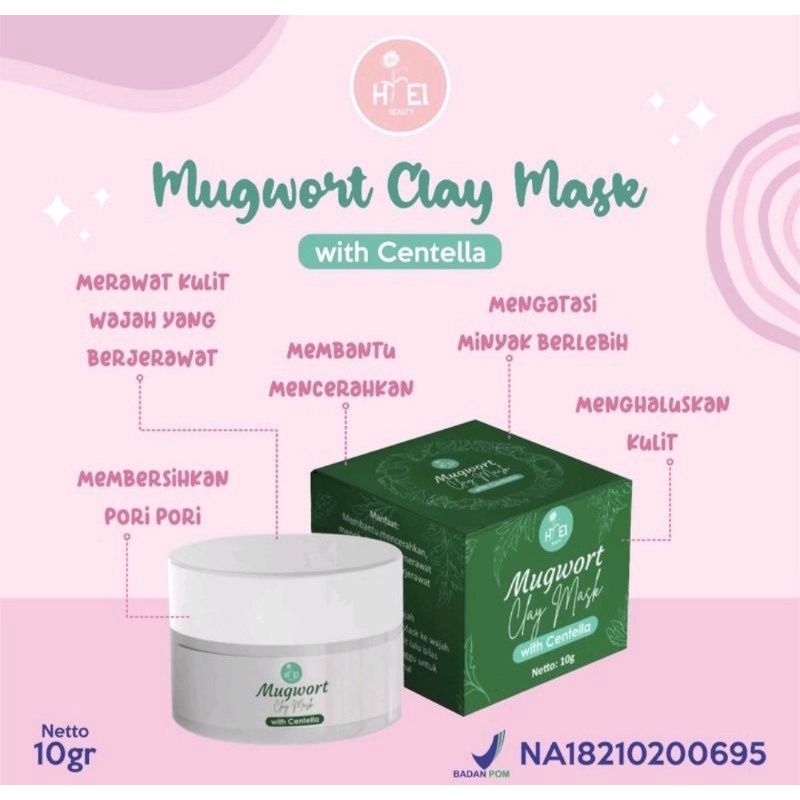 ✨BPOM ✅SAFFRON JELLY SLEEPING MASK / Clay Mask with Centella / Mugwort ClayMask /