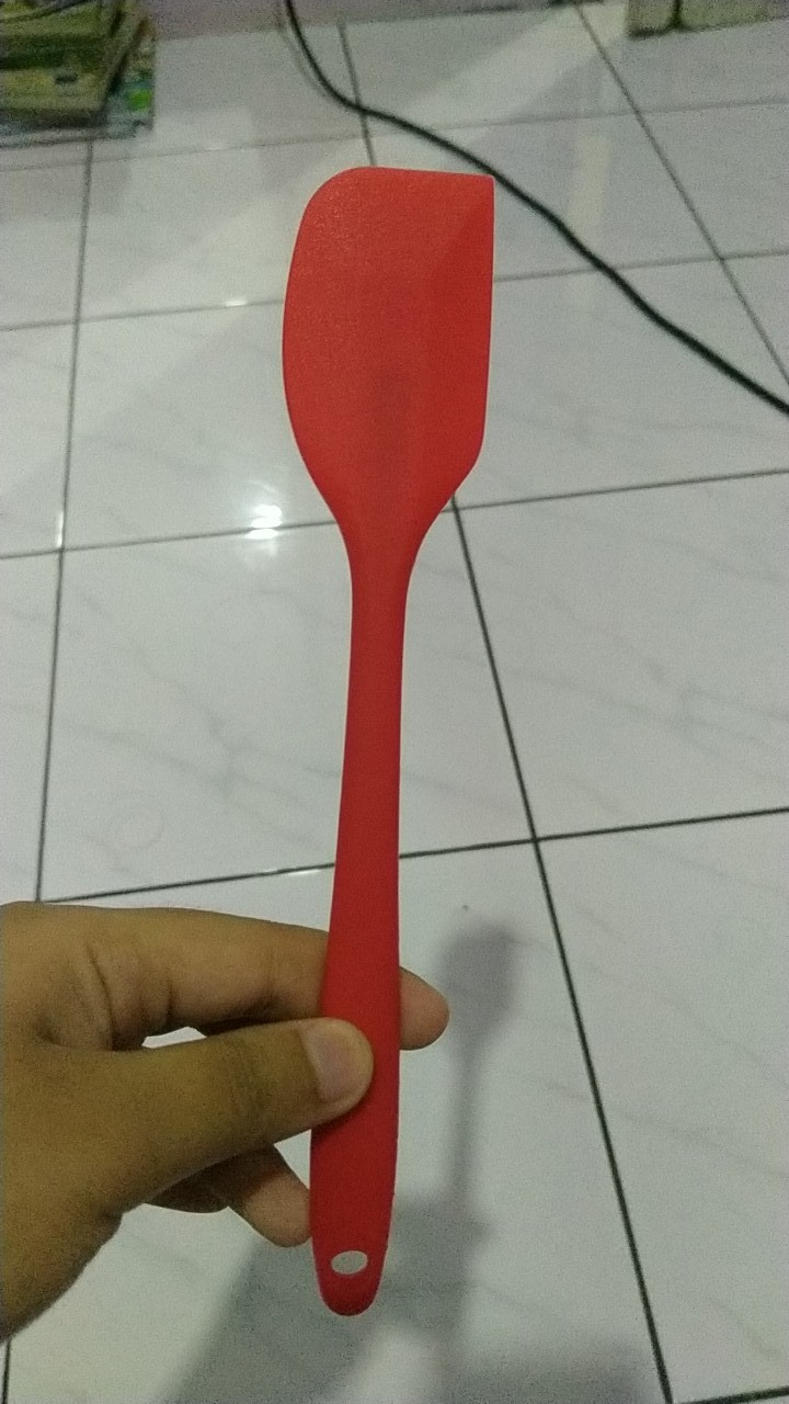 Silicone Spatula Cooking Baking Scraper Cake Cream Butter Mixing Batter Tools Broxah.id