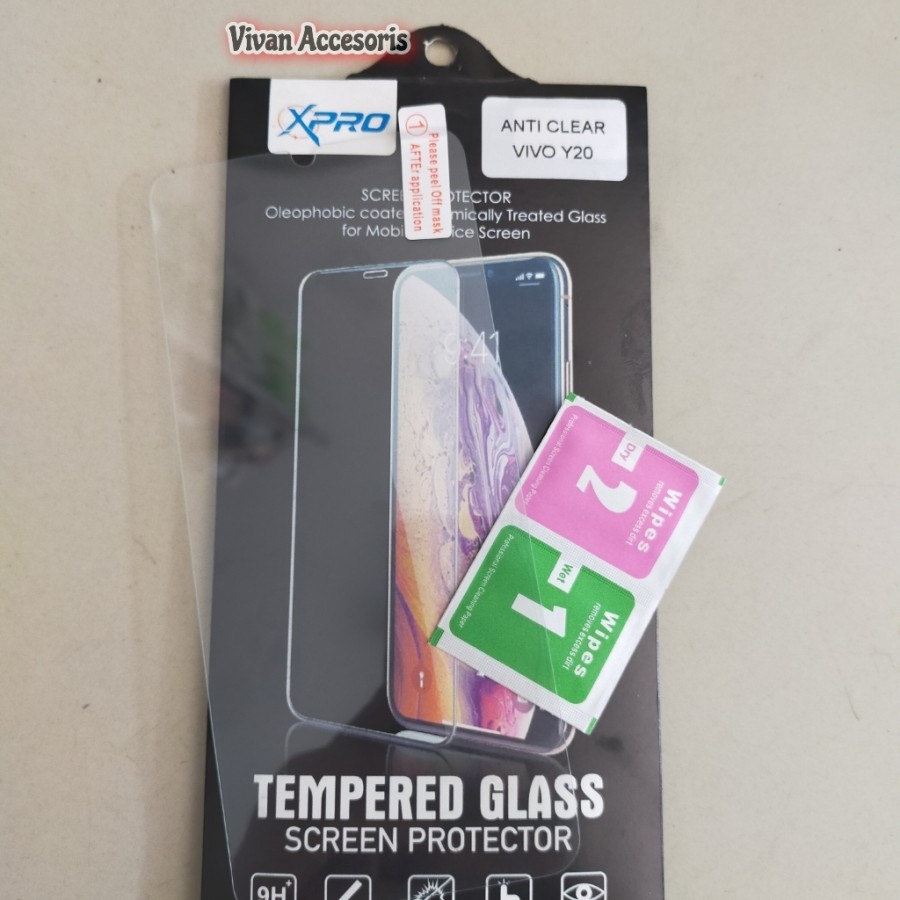 Tempered Glass / Anti Gores Vivo Y20