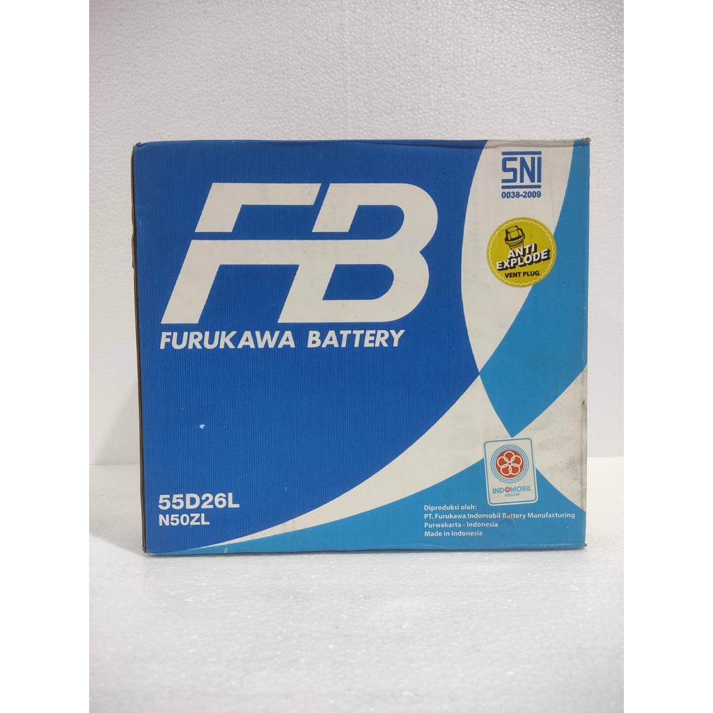 Jual Aki mobil Peugeot 604 Furukawa Battery N50ZL Aki Conventional
