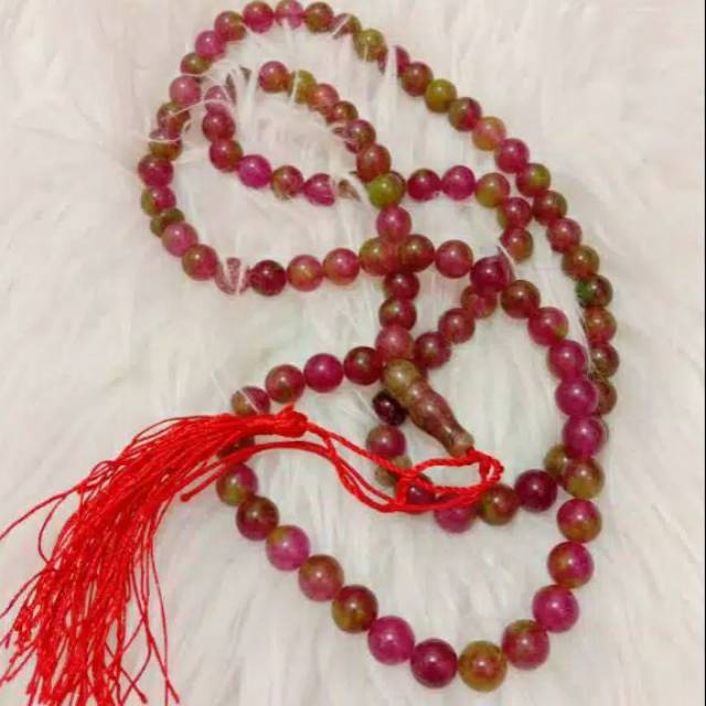 Tasbih Batu Alam Warna Anggur