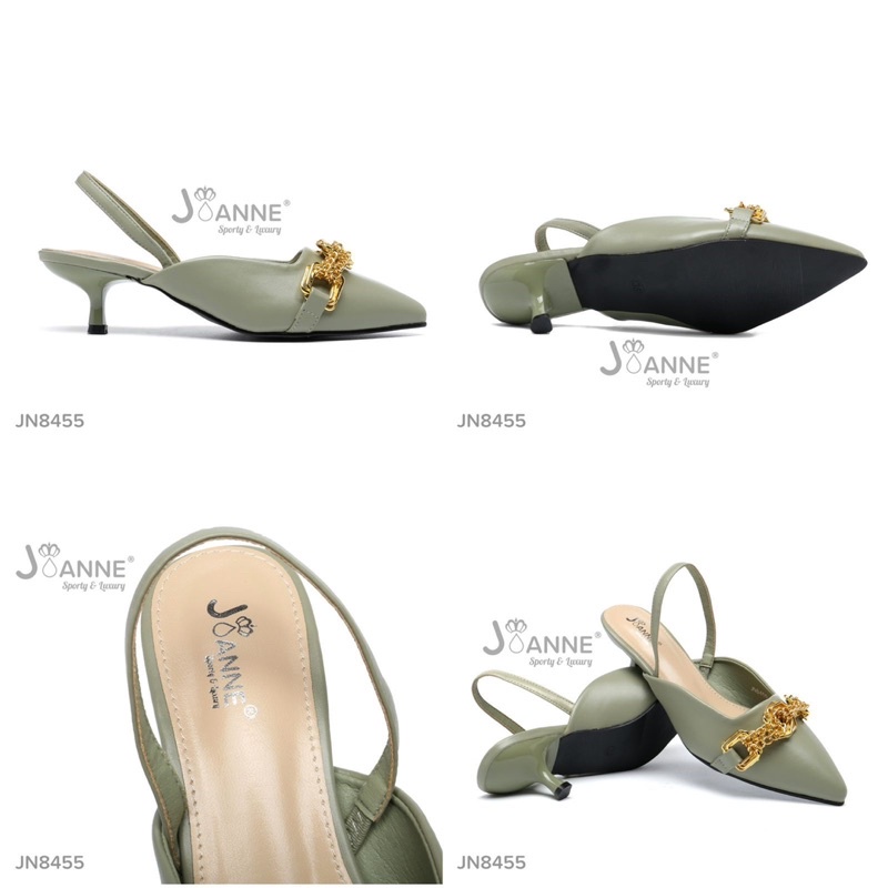 JOANNE Slingback Heels Shoes JN8455 [ORIGINAL BRAND]