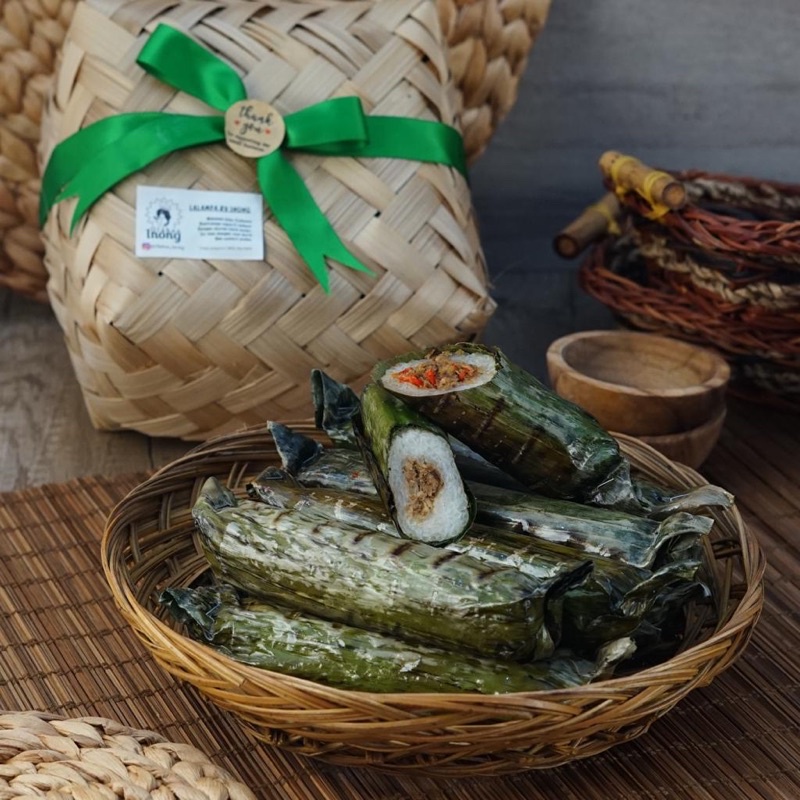 

Lalampa Cakalang / Lemper Ikan homemade by Inong