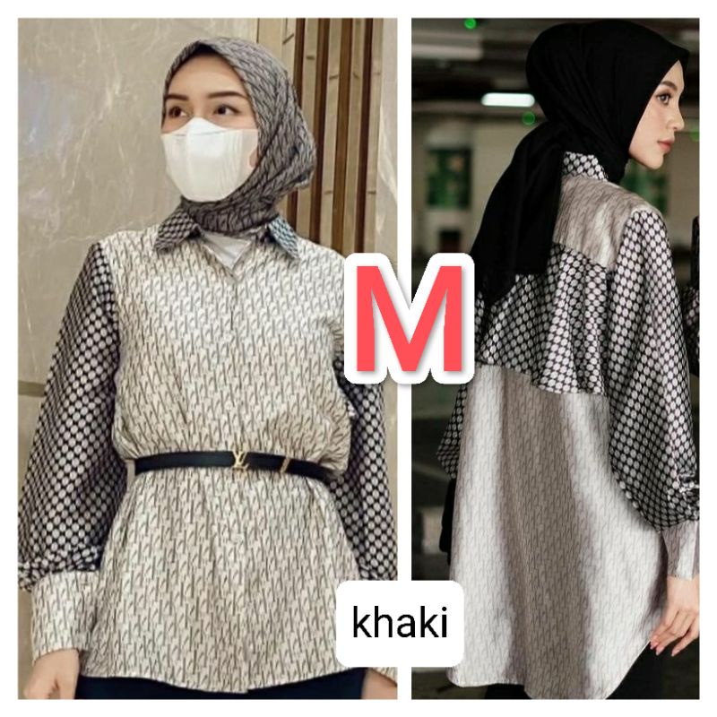 Mono Shirt Vanilla Hijab (PO)