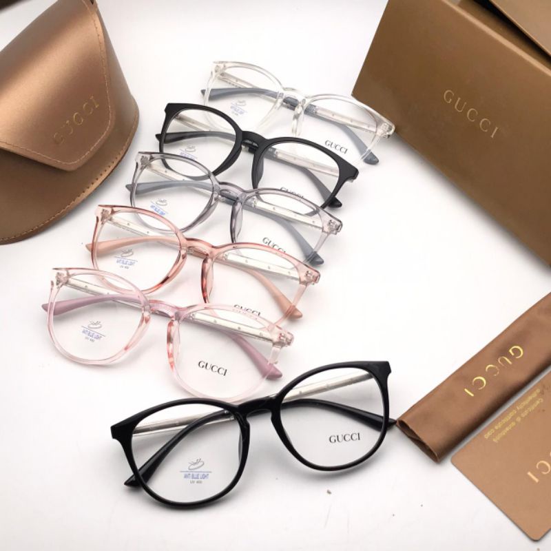 Kacamata fashion wanita / pria / lensa anti radiasi / minus / photocromic / kacamata hitam GC 9912