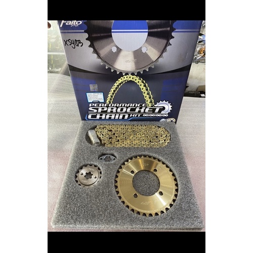 GEAR SET FAITO 415 JUPITER MX GOLD