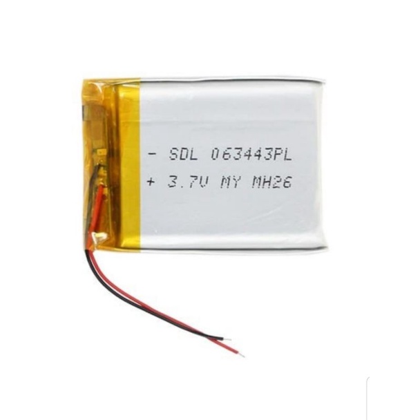 Battery Li-Polymer 3.7V 950mAH 063443