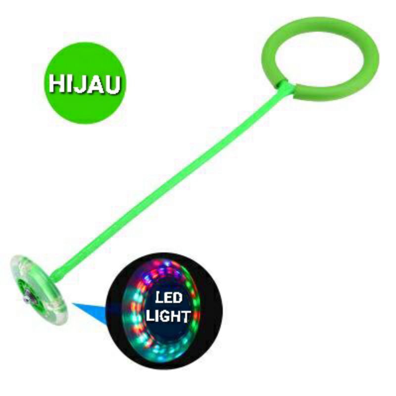 Hulahoop Mainan Hulahup Kaki Lampu Nyala Hula Hoop Jumpball Yoyo Flash Jump LED