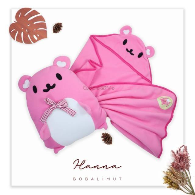 Bobalimut Cuddle Me/CuddleMe Boneka Bantal Selimut Bayi