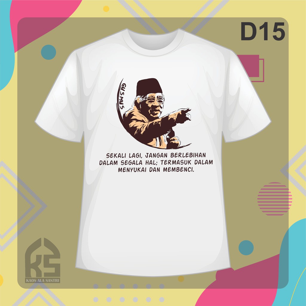 KAOS GUS MUS - KAOS SANTRI SALAFI