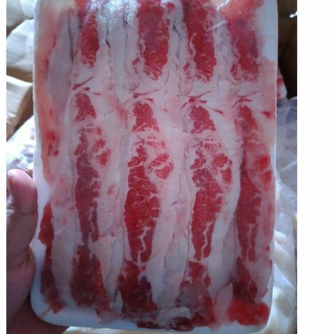 MEN SALE BEEF SHORTPLATE MIX US + BRAZIL 500gr / BEEF SLICE