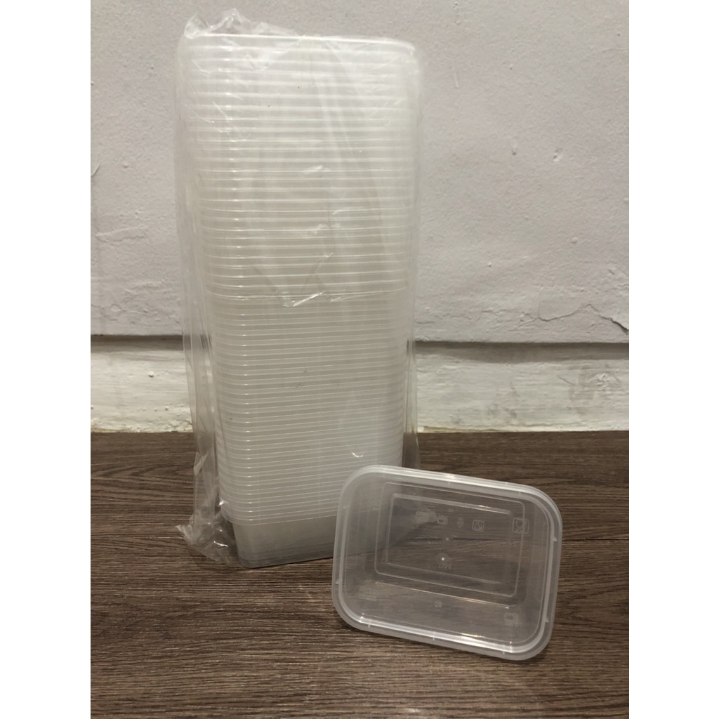 ECER KOTAK 200ml (ISI 5)/ CUP KOTAK 200ml / SLIME BOX 200ml / TEMPAT SLIME