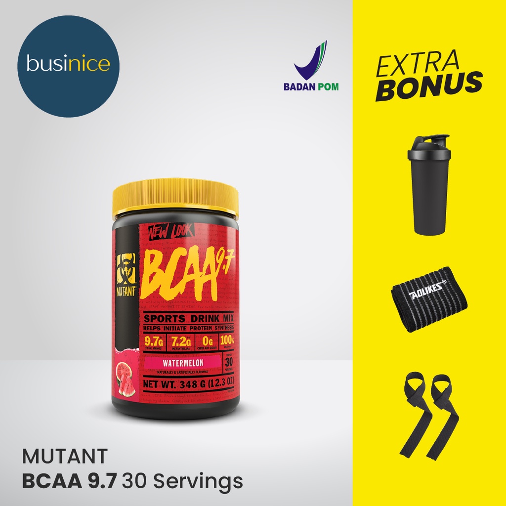 Mutant BCAA 9.7 30 Serving Powder BPOM AOM