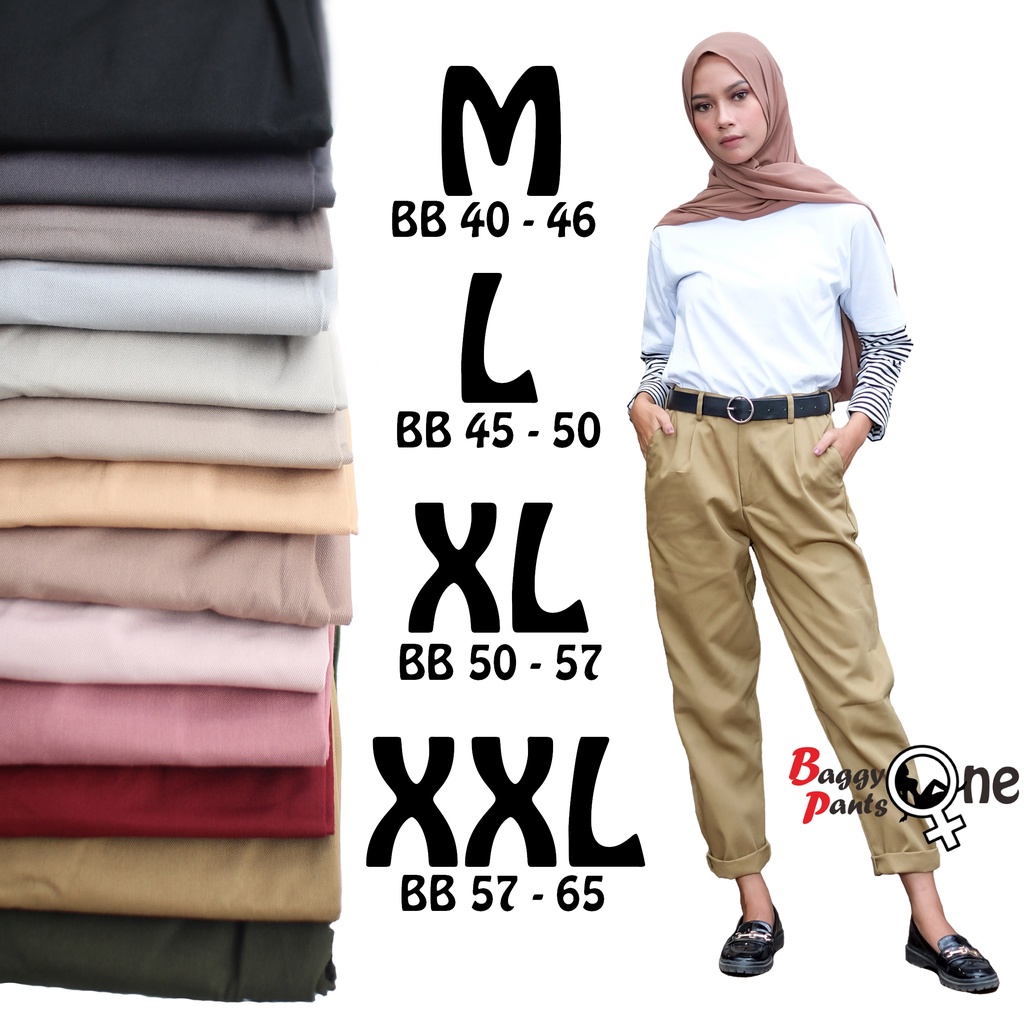 Baggy Pants Premium M L XL XXL BB 45 - 65 Kg American Drill
