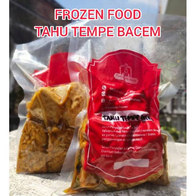 Frozen Food Tahu Tempe Bacem Goreng Shopee Indonesia