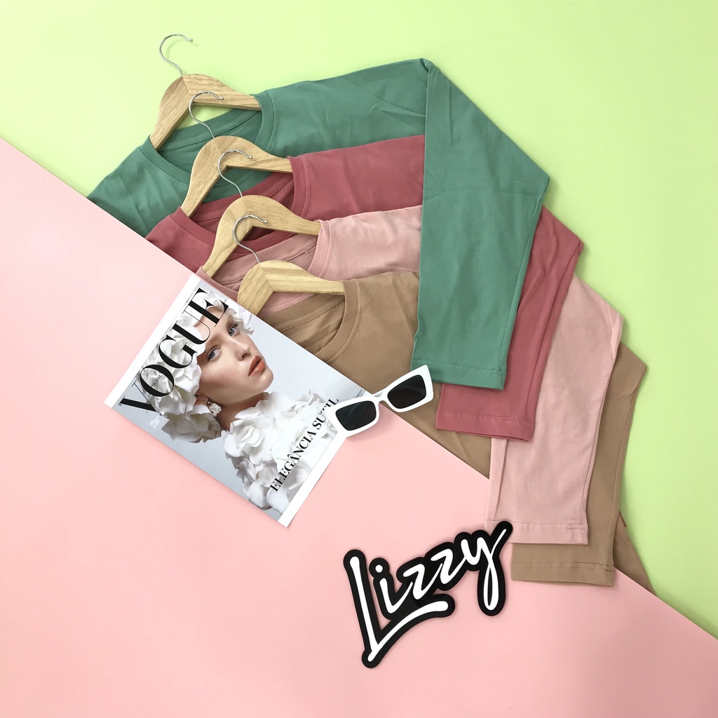 Lizzy - BASIC TEE LONG PASTEL