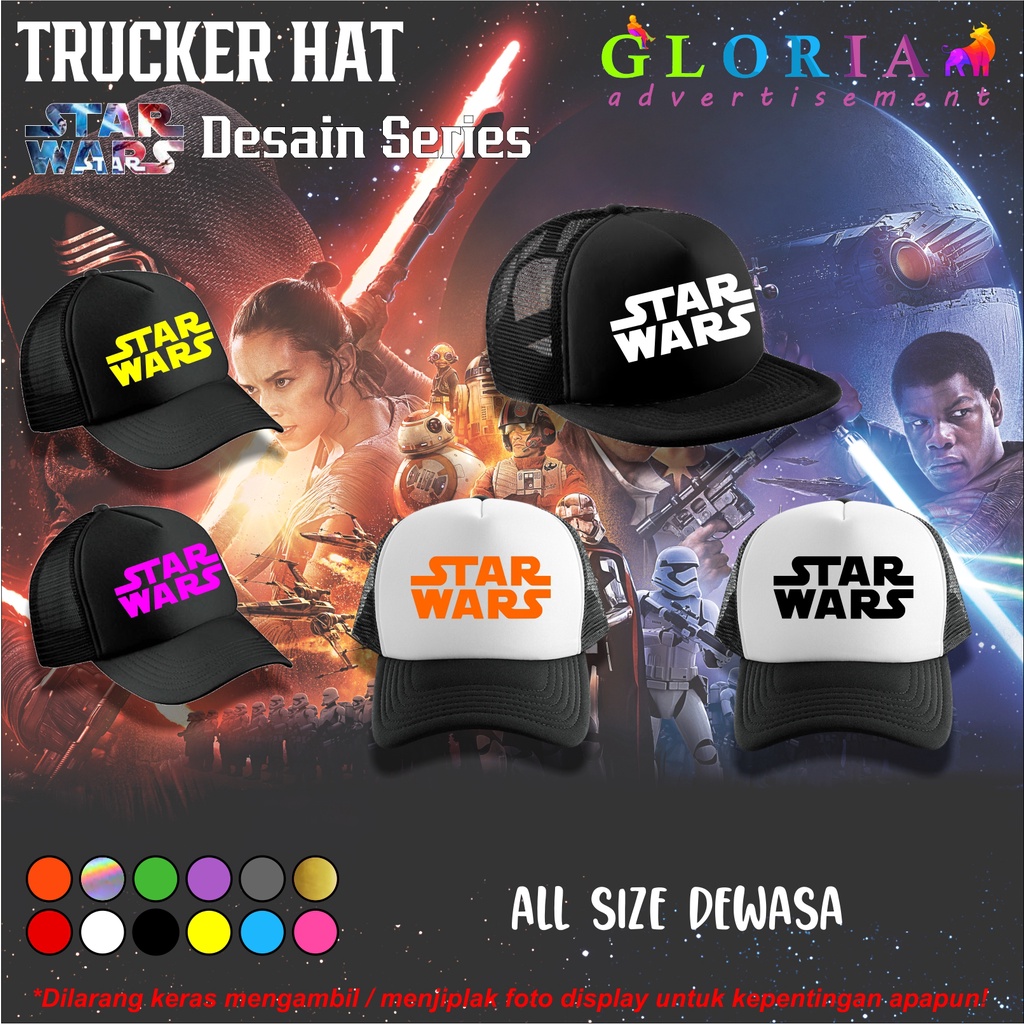 TOPI STAR WARS TRUCKER / TOPI DISTRO