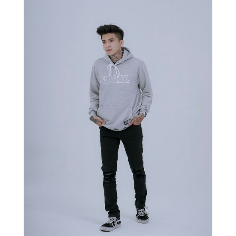 Sweater Hoodie Pria Sweater Salvio hexia Abu