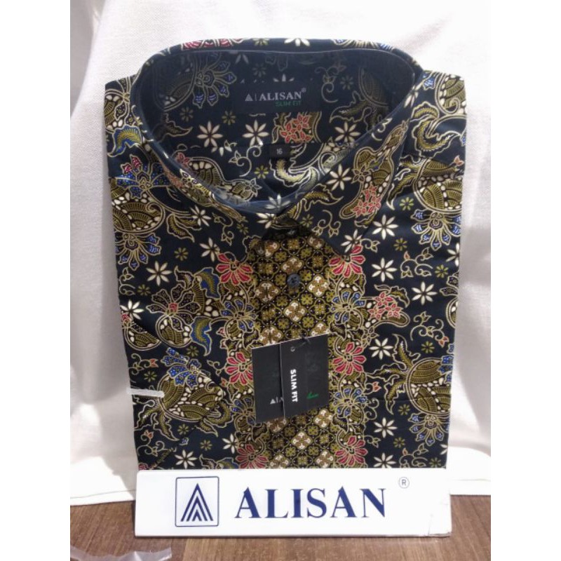 Kemeja Batik ALISAN Lengan pendek