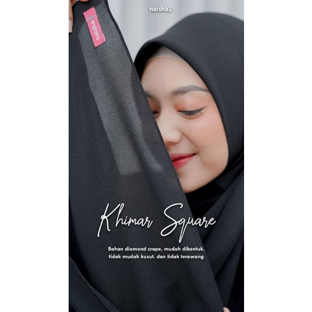 khimar square | khimar square naisha | khimar terlaris | khimar premium | khimar syar'i | khimar best seller | khimar terbaru | khimar syar'i hijab syar'i jilbab premium kerudung syar'i krudung terlaris khimar syar'i hijab naisha | naisha official