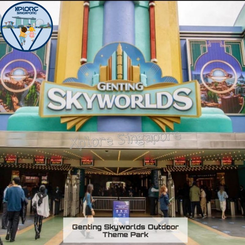Genting Skyworlds Outdoor Theme Park Malaysia - Genting Skyworld Anak Dewasa