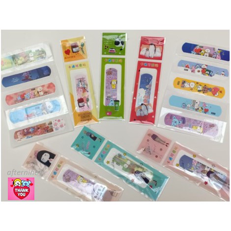HANSAPLAST KARAKTER BT21 / TENSOPLAST BT21 / BAND AID / PLESTER LUKA P3K / BTS