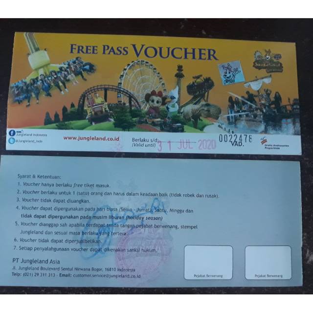 TIKET JUNGLELAND MURAH