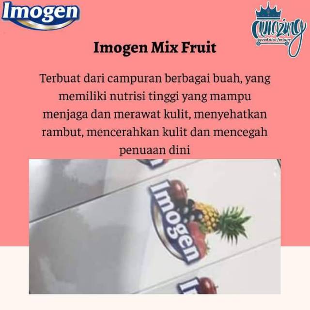 

Imogen Mix Fruit