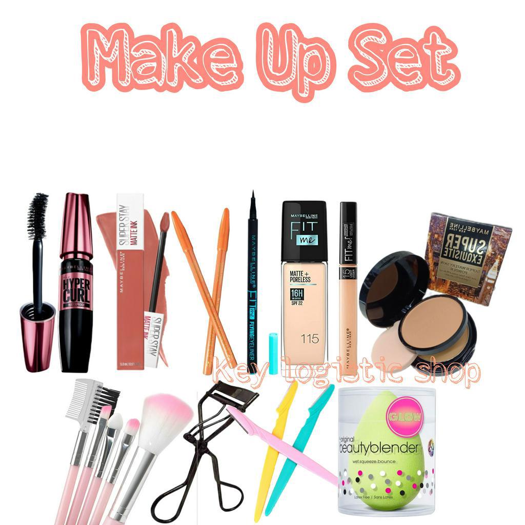 Paket Kosmetik Set Make Up Lengkap 11 In 1 - Paket Kosmetik Murah - Satu Set Make Up Kecantikan Lengkap - Gift Hampers