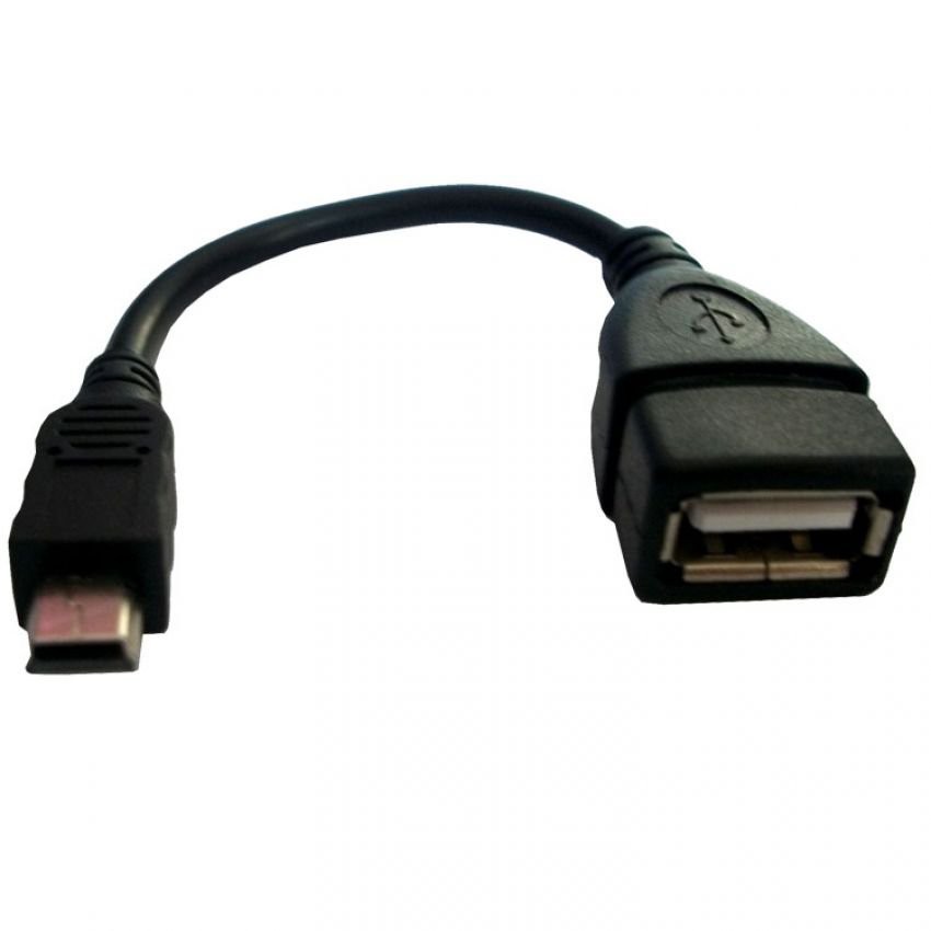 Trend-Universal Kabel OTG 5 Pin To Female USB - Hitam