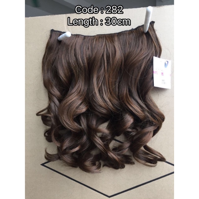 282 Hairclip korean Keriting Curly 30cm