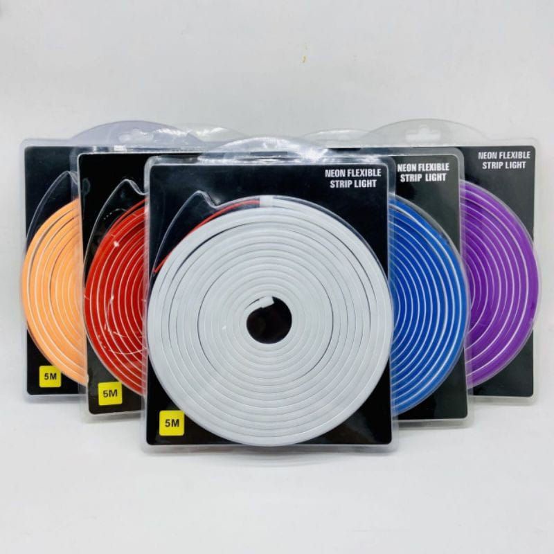 Lampu Neon Flexible 5 Meter DC 12 Volt