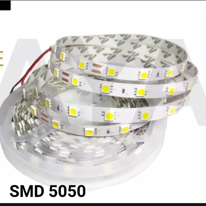 LAMPU LED STRIP SMD 5050 12V INDOOR ( 1 meter )