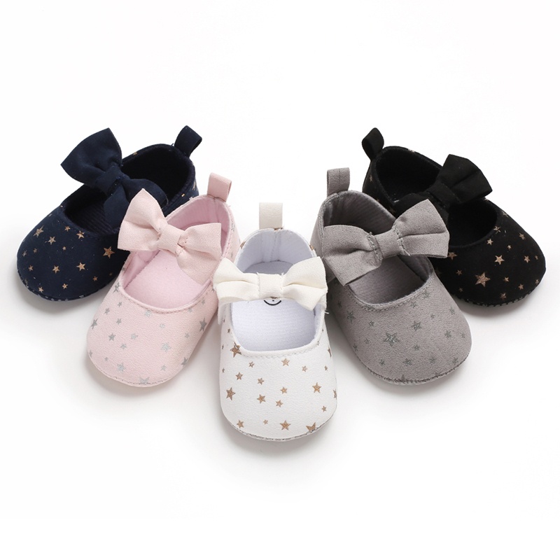 Sepatu Bayi Prewalker Perempuan Umur 0 - 12 Bulan Sepatu Flat Anak Bayi Perempuan Baby Prewaker Shoes Cewek Murah Umur 0 - 14 Bulan, umur 1 Tahun 0 - 6 Bulan Copy AK 08